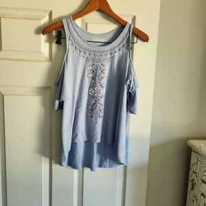 Mudd S Cold Shoulder Top Soft Excellent Condition